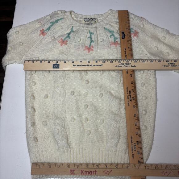 Vintage70's Star Ferry Betsy Johnson Michael Milea Collab L sweater Faiycore - Picture 6 of 9